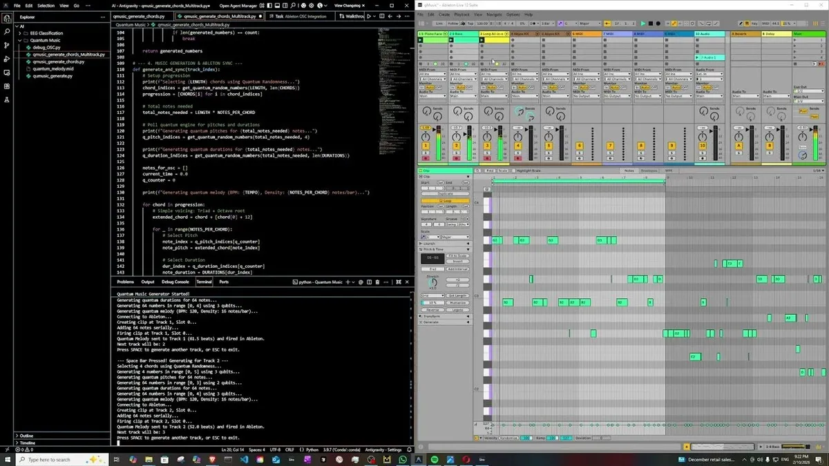 Quantum Music